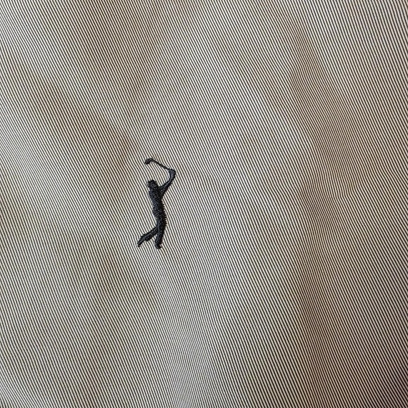 PGA TOUR Signature Collection Golf Vest XXL Khaki Green Snap Front - Picture 5 of 8